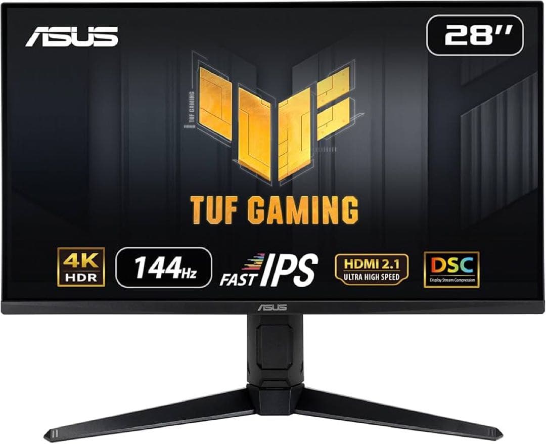 【ロシアンブルー】ASUS TUF Gaming VG28UQL1A