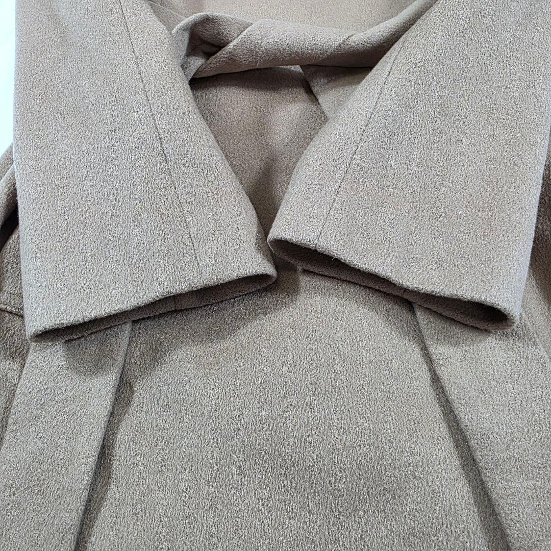 【美品　カシミヤ100%】デプレ　チェスターコート　コロンボ　ベルト　Aライン