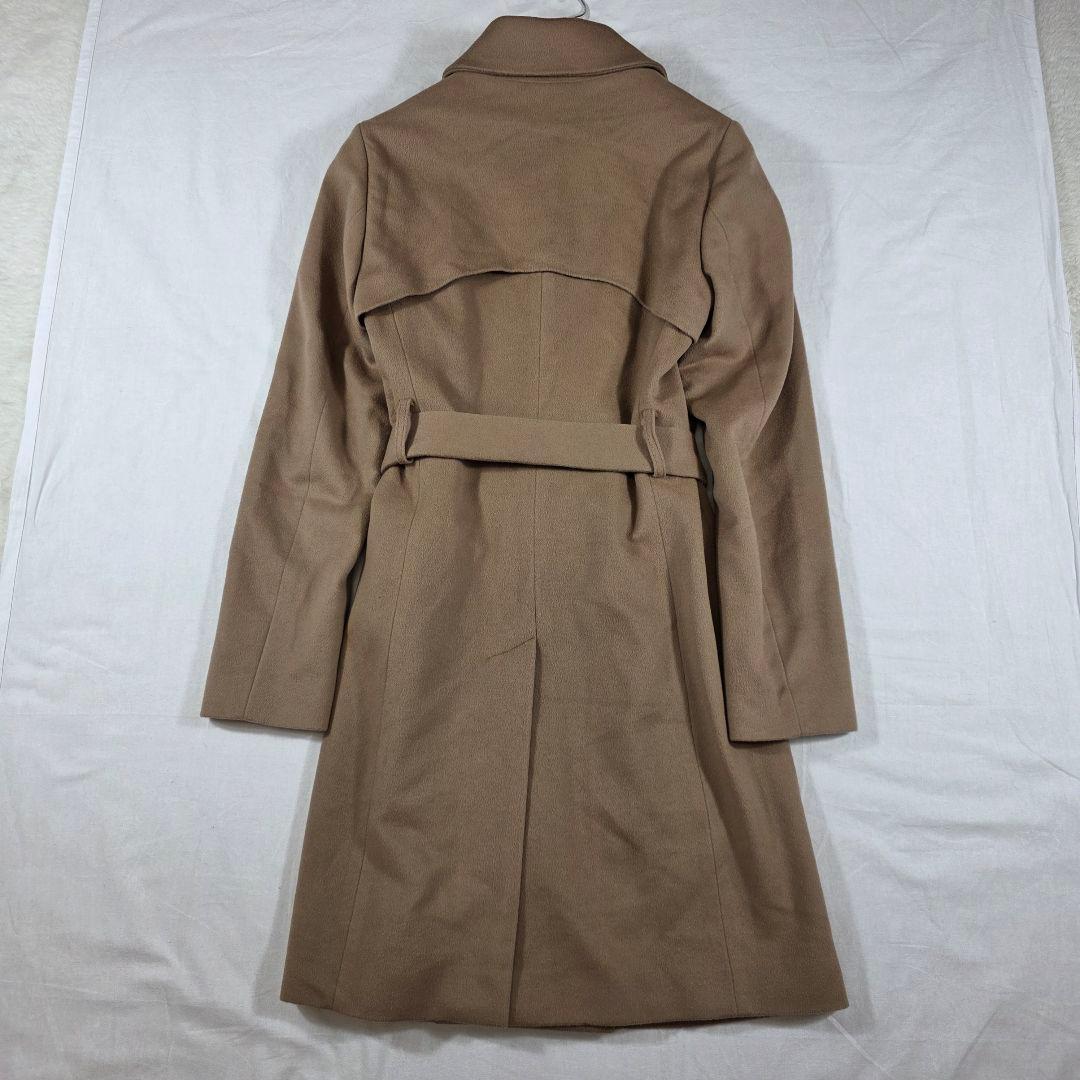 【美品　カシミヤ100%】デプレ　チェスターコート　コロンボ　ベルト　Aライン