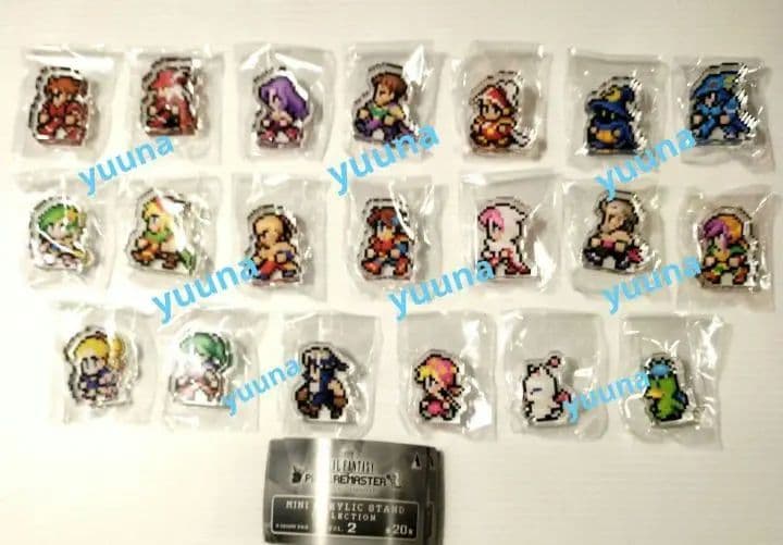 ファイナルファンタジー ピクセルリマスター ミニアクリルスタンド 全20種