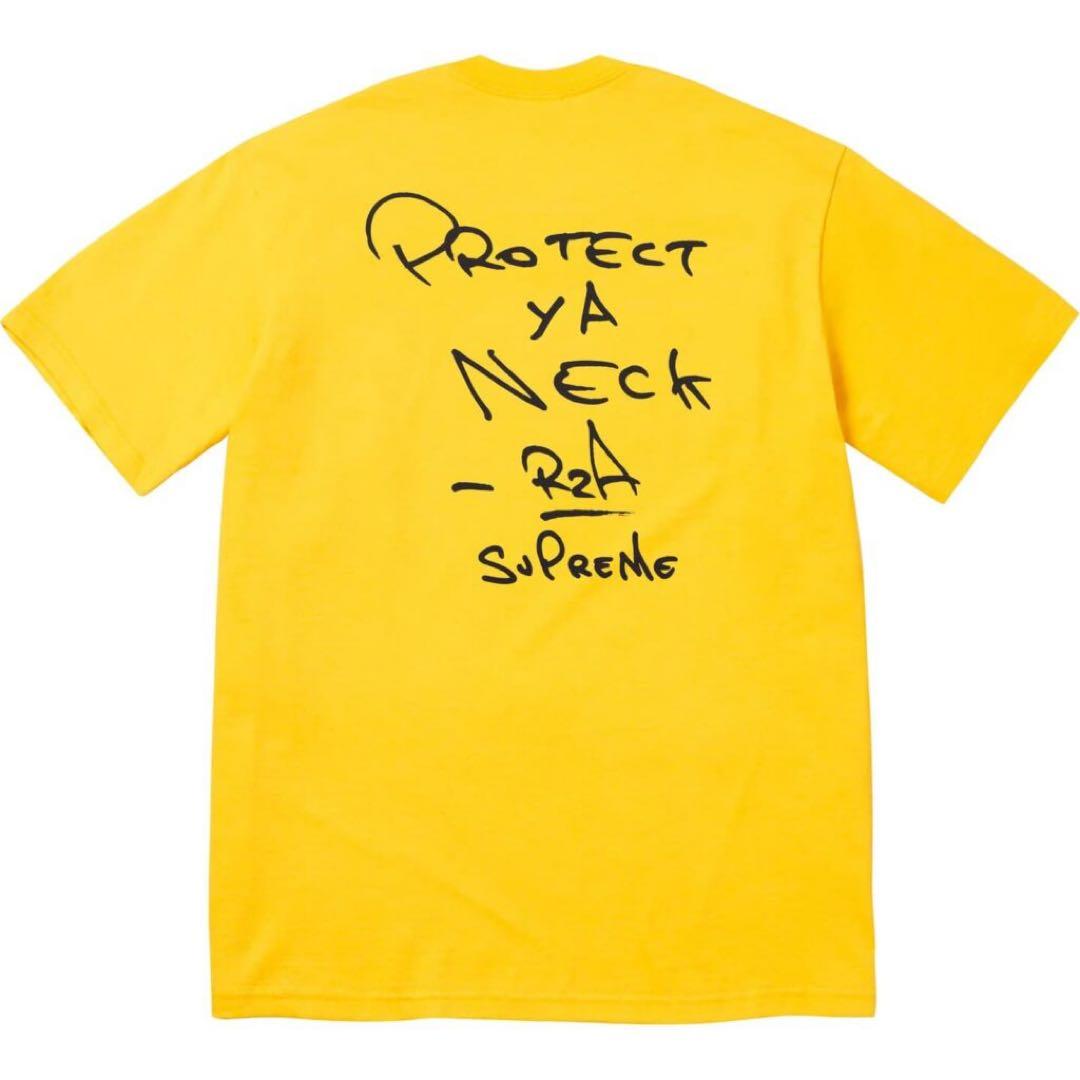 トップス Supreme x Wu-Tang RZA Tee \"Yellow\" XL