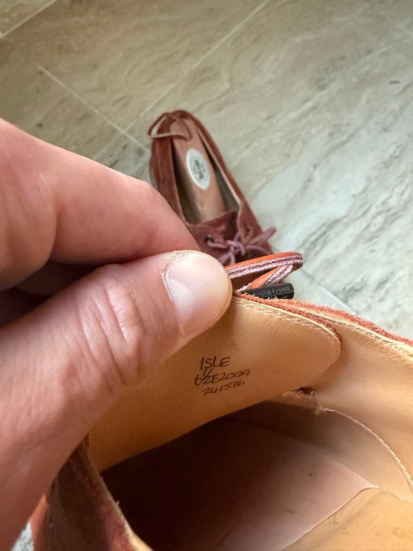 ジョンロブ　デッキシューズ