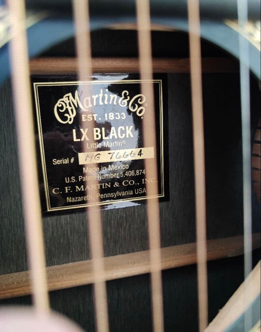 C.F. Martin & Co. LX BLACK アコースティックギター