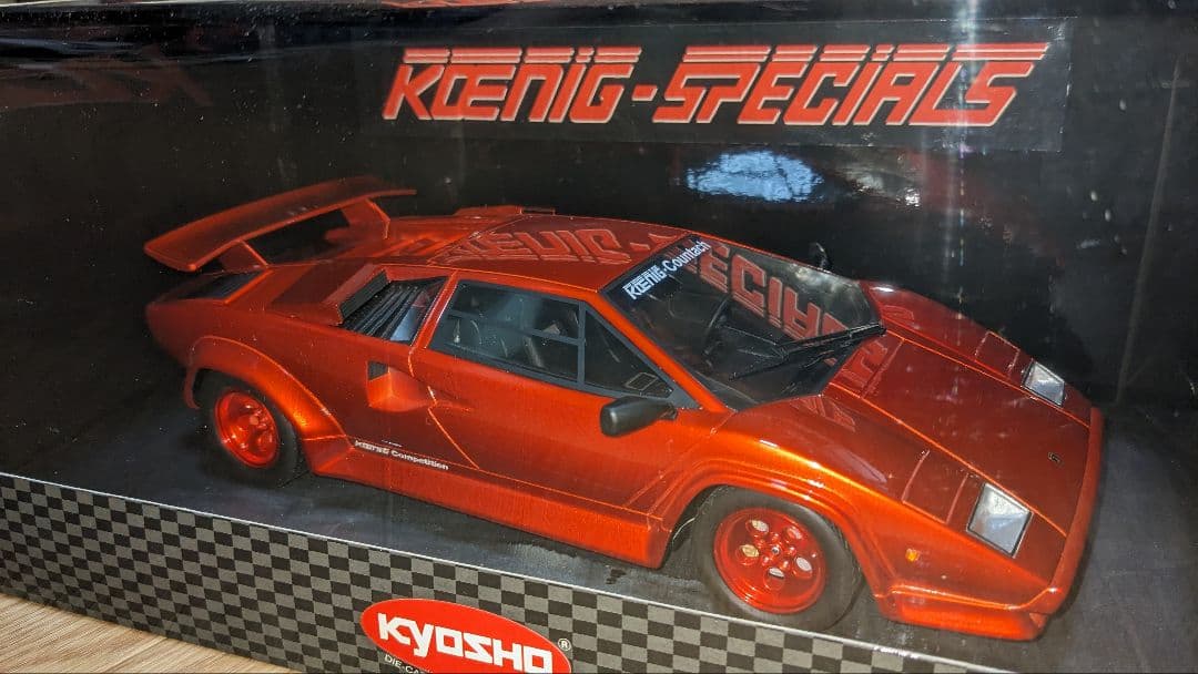 ミニカー KYOSHO Koenig Specials 1/18