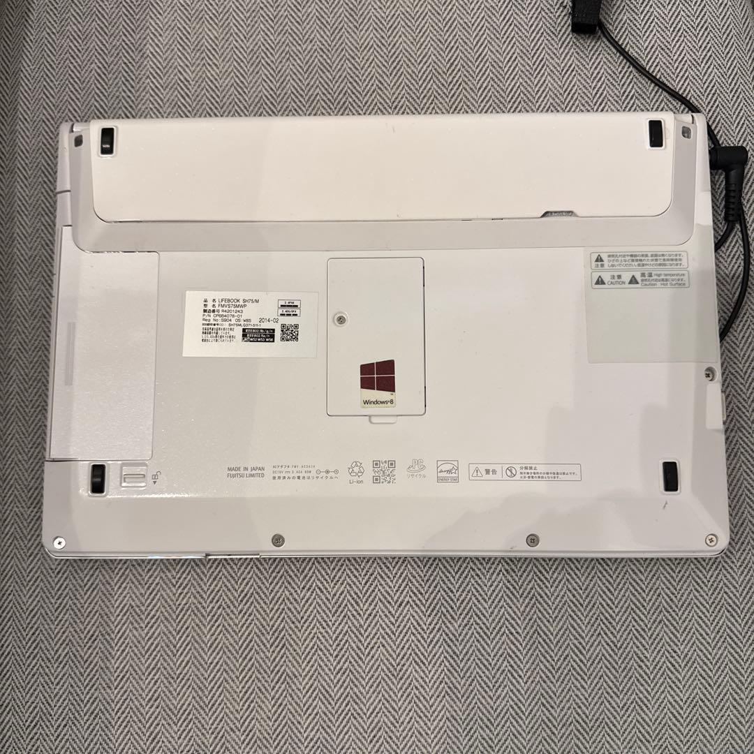 LIFEBOOK SH75/M（12GB SSD256GB/Win10）即使用可