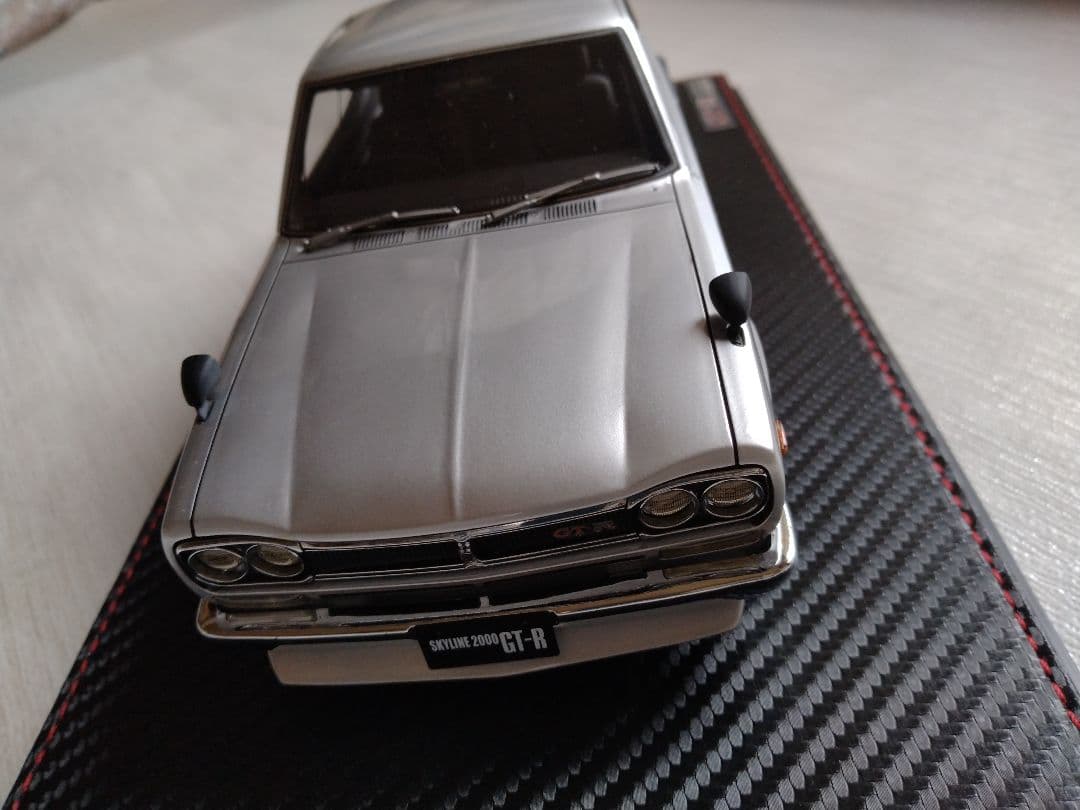 1/18 スカイラインGT-R ハコスカKPGC10クリアケース付ワイドタイヤ