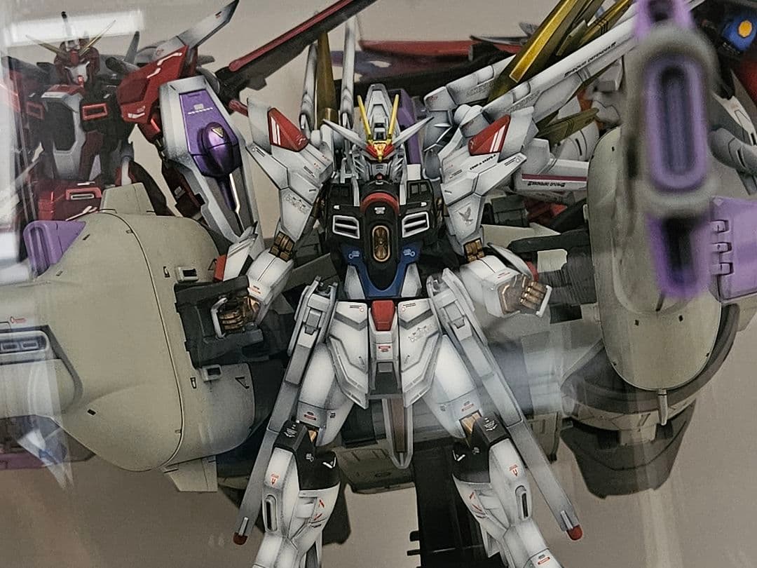 ミーティア、マイティーフリーダム、インフィニットジャスティス弐式、デスティニー2