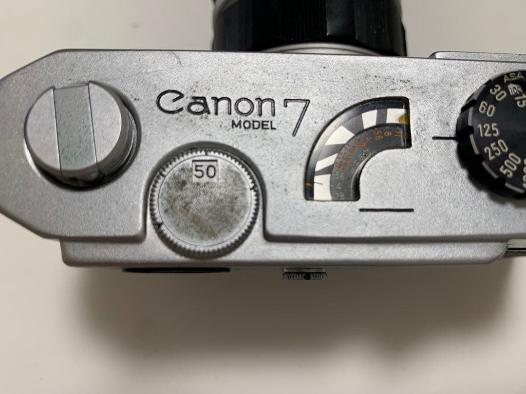Canon 7レンジファインダーカメラ 純正 レザーケース付き キヤノンフィルム