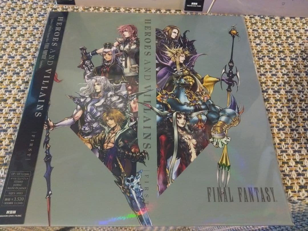 新品　未使用　HEROES AND VILLAINS FINAL FANTASY