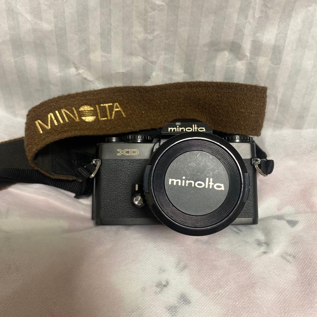 n*n様 MINOLTA ミノルタ XD レンズ(MD 50/3.5)付き