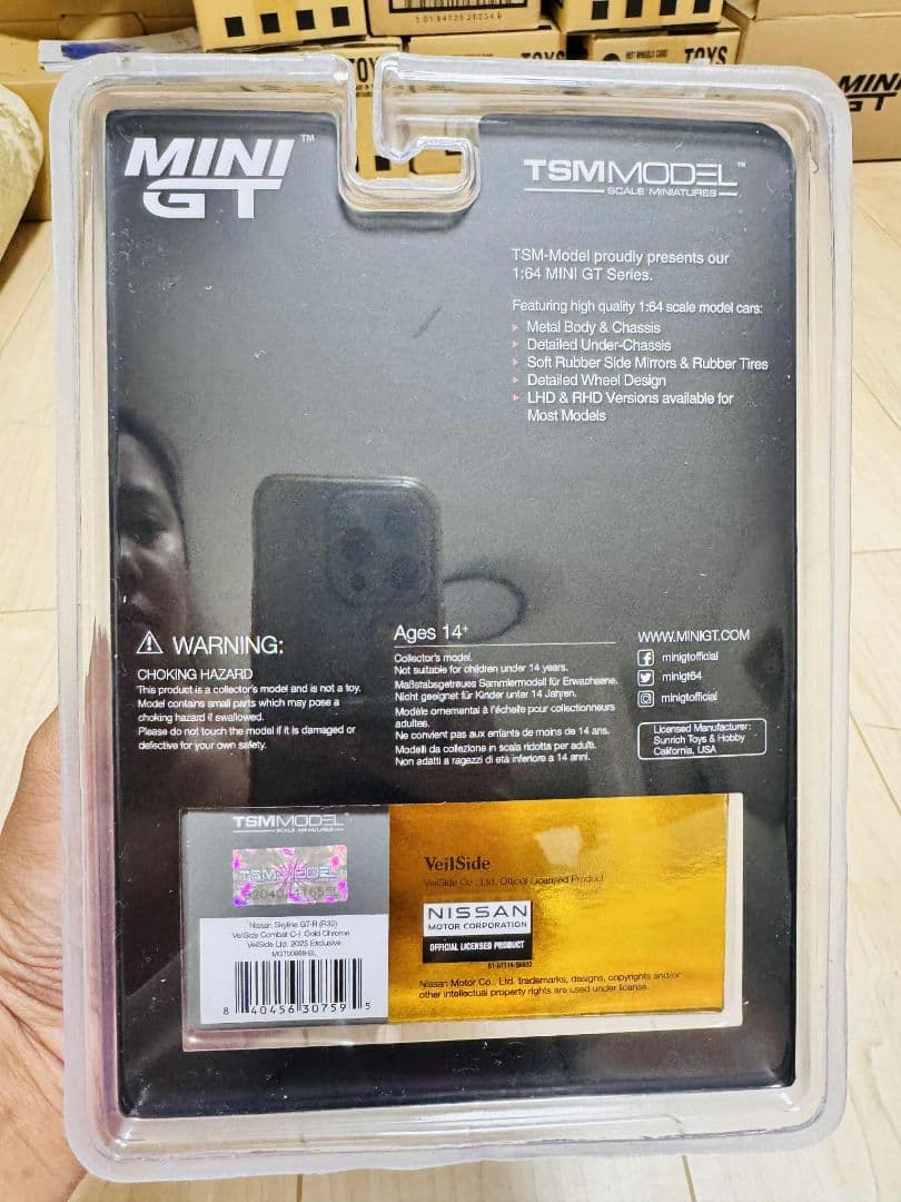 ミニGT VeilSide 35Th Anniversary 限定 Model
