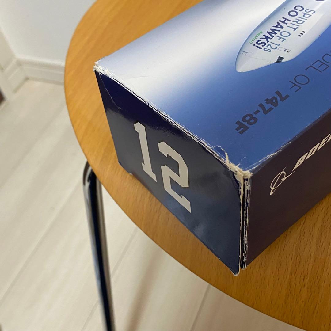 ボーイング747-8F　スケール1/200　シアトルシーホークス