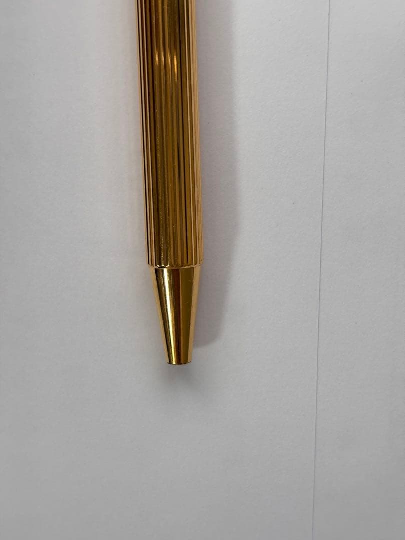 カルティエ ボールペン ヴィンテージ 金張り　回転式　carter