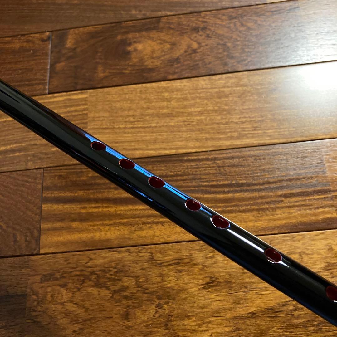 高級漆塗り　篠笛　八本調子