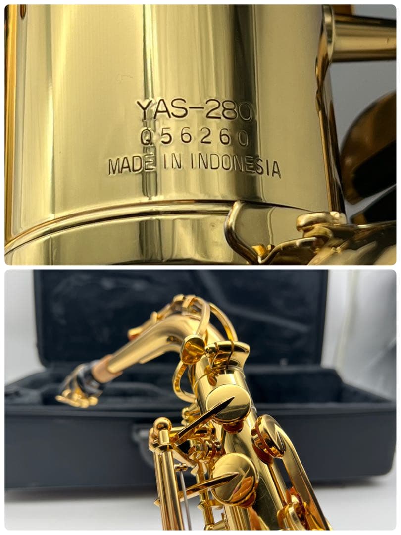 M*a様 YAMAHA YAS-280 アルトサックス 動作確認済み島村楽器購入