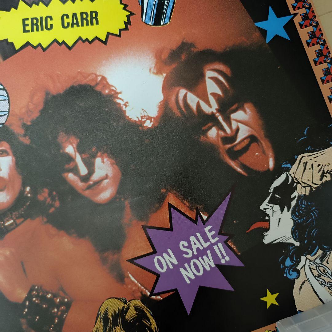 超レア♪　「地獄の回想」KISS LICK IT UP ポスター　当時物　非売品