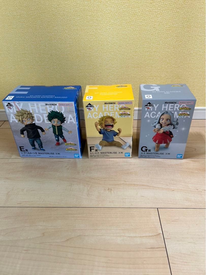 一番くじ　僕のヒーローアカデミア　更に向こうへ　フィギュア　ラストワン　コンプ