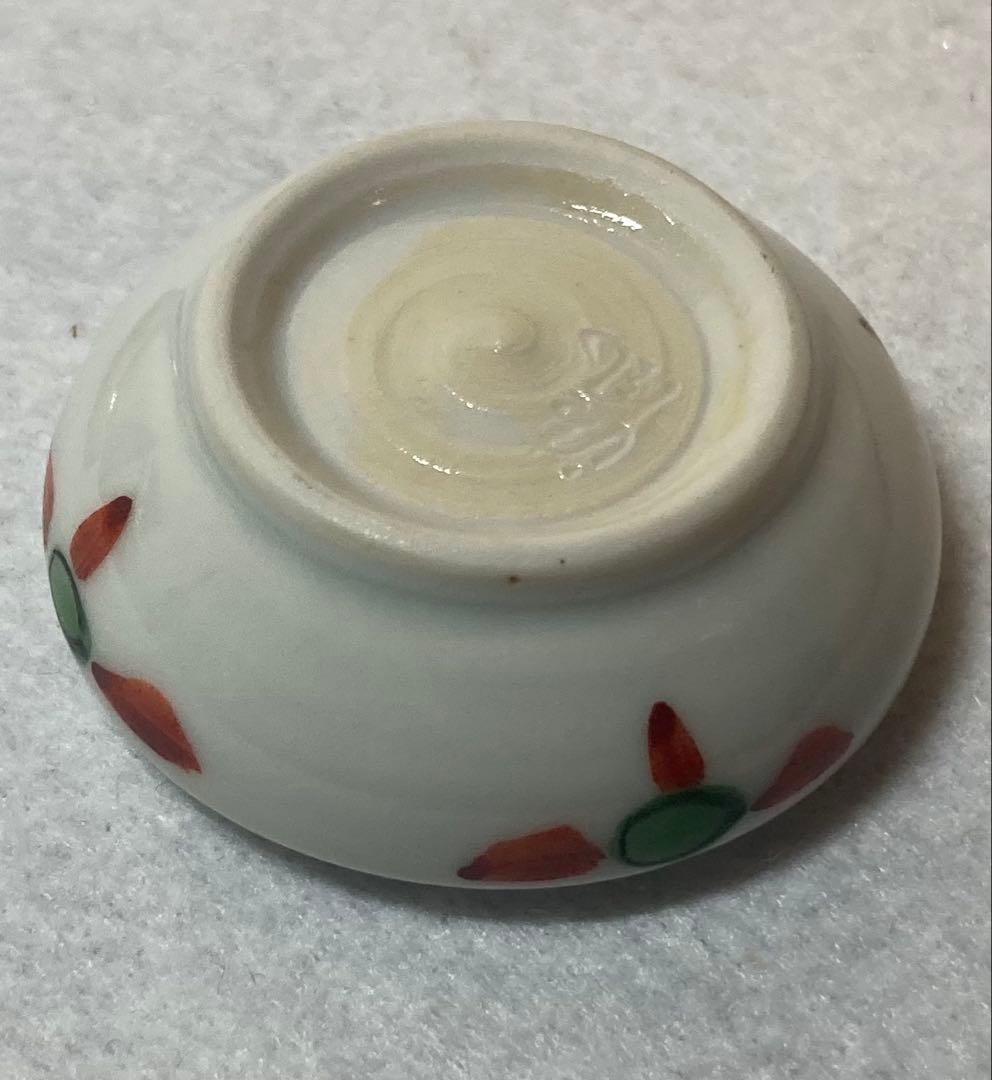 B412h「赤画 香合」清風与平造　共箱　京焼　湖山清風