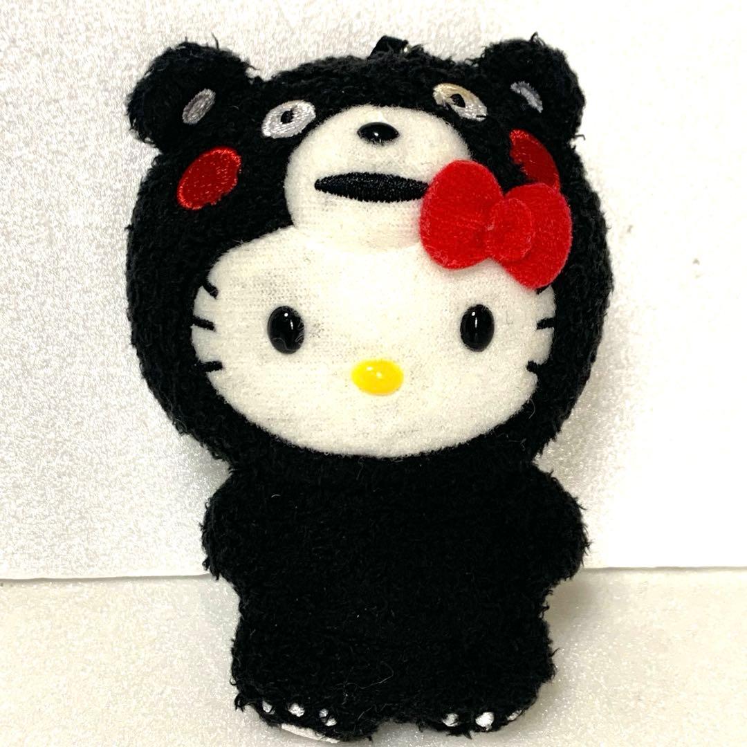 キティ くまモン ぬいぐるみキーホルダー