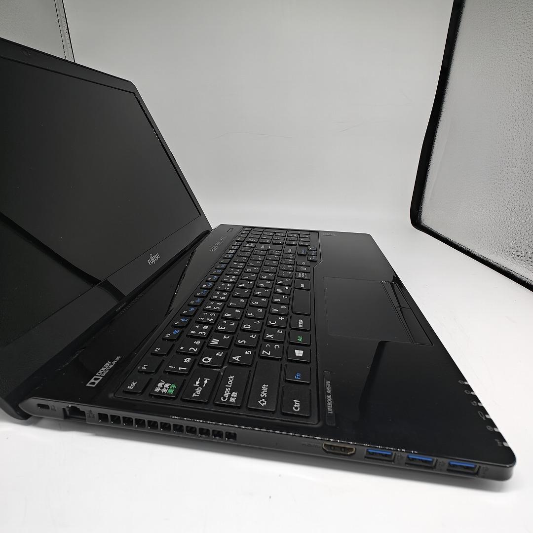 【富士通】AH53 爆速i7 SSD256GB 8GB オフィス付きノートPC