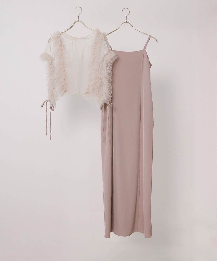 イ★新品タグ付き★et.UNiVER Frill bigshiape setup