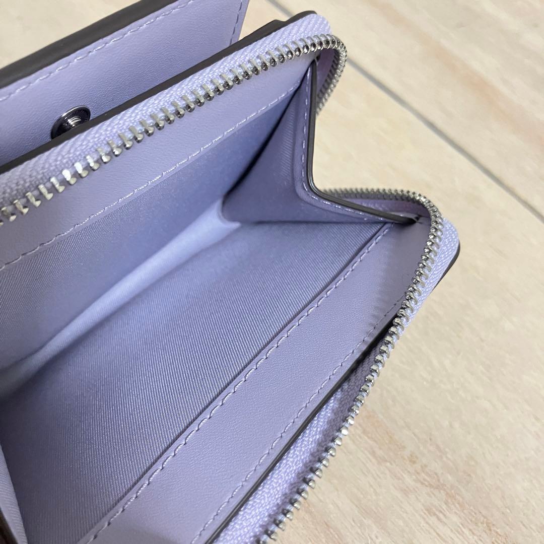 訳あり✨未使用✨タグ付トリーバーチ エマーソン ミニ財布 ラベンダー✨福財布