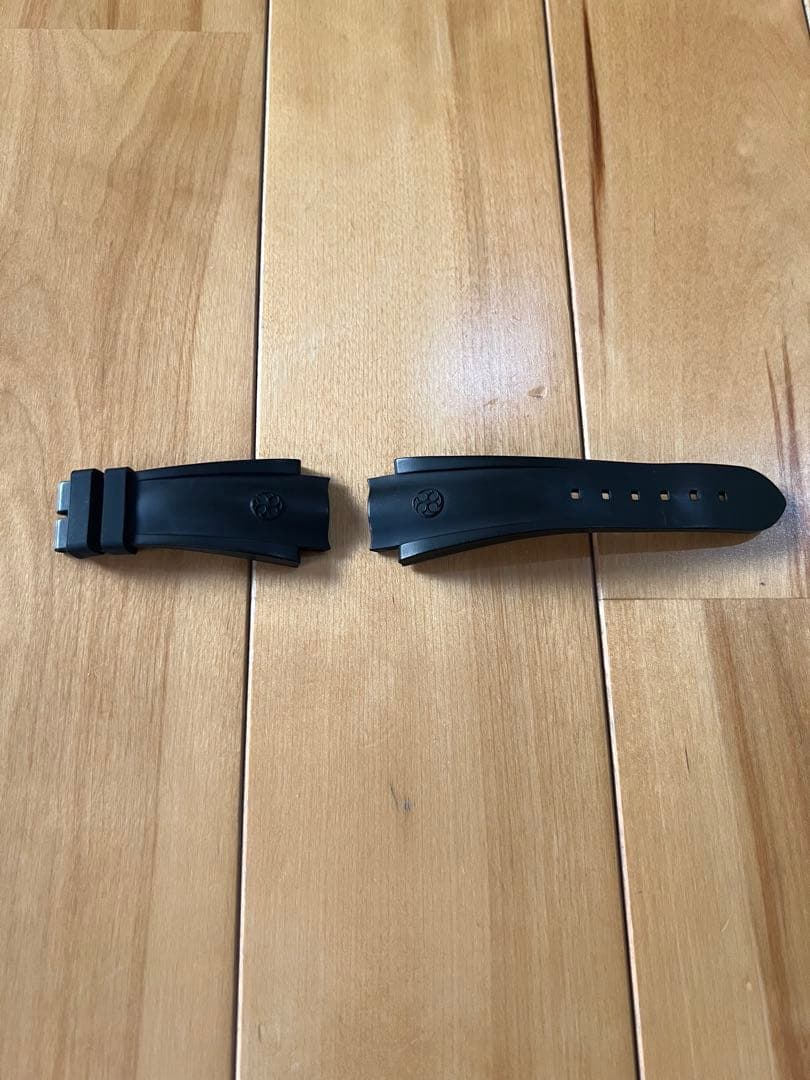 正規品　ハリーウィンストン オーシャンダイバー　純正ラバーベルト　黒