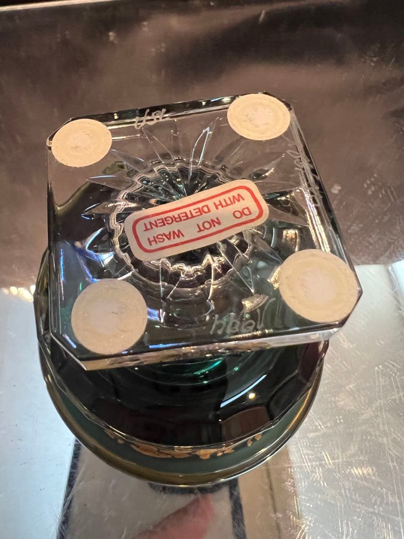 Val Saint Lmbert アンティーク酒杯GR　カメイガラス