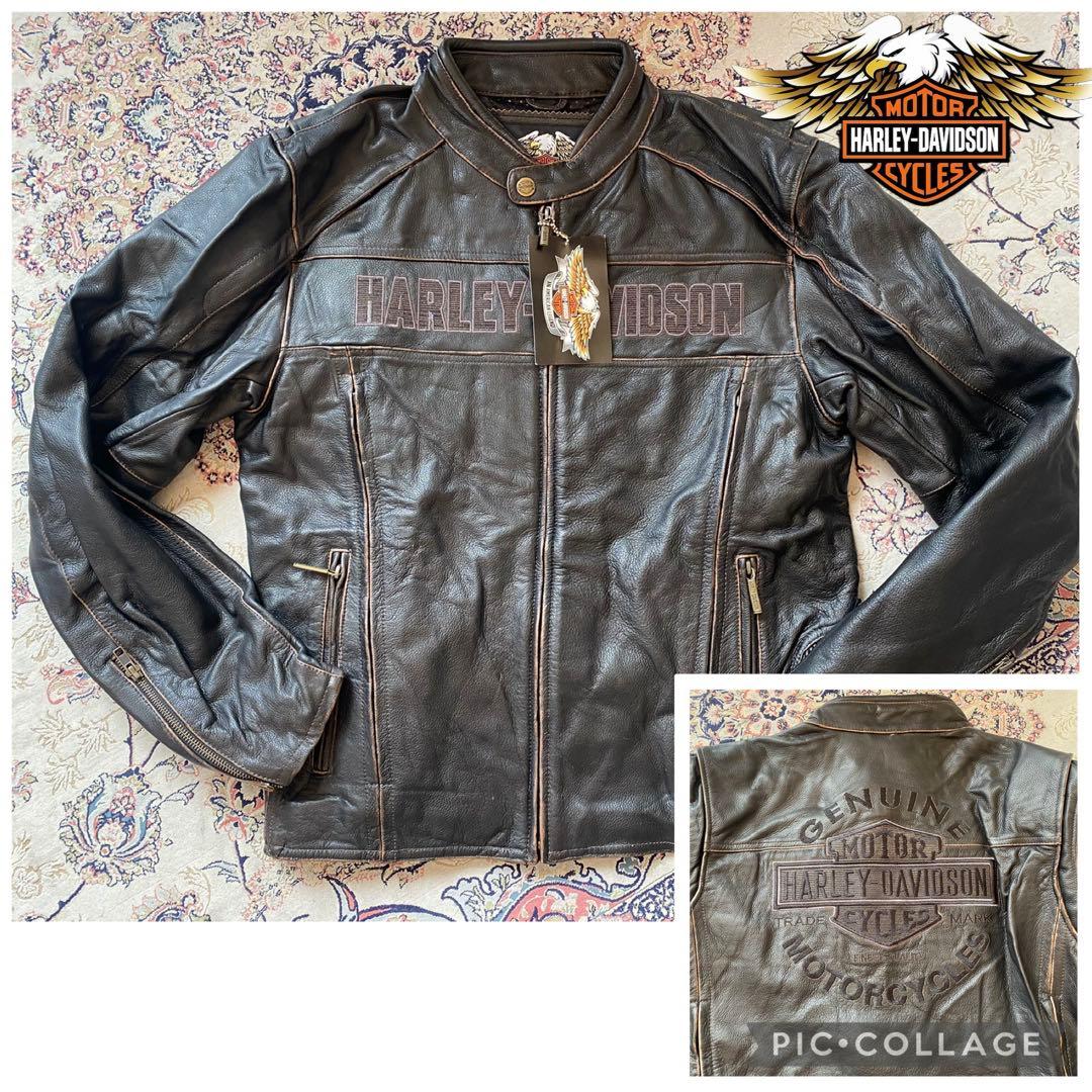 新品未使用HARLEY-DAVIDSON レザージャケット 在庫限り激安セール