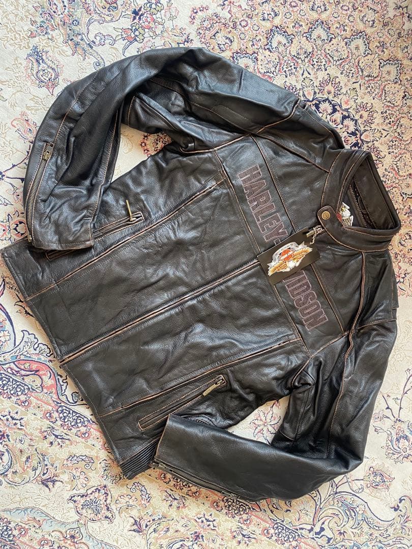 新品未使用HARLEY-DAVIDSON レザージャケット 在庫限り激安セール