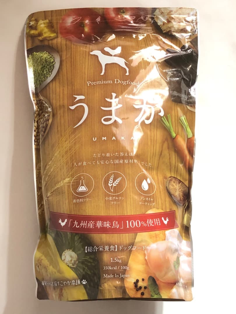 うまか プレミアムドッグフード 1.5kg ×6袋　 国産 高品質UMAKA