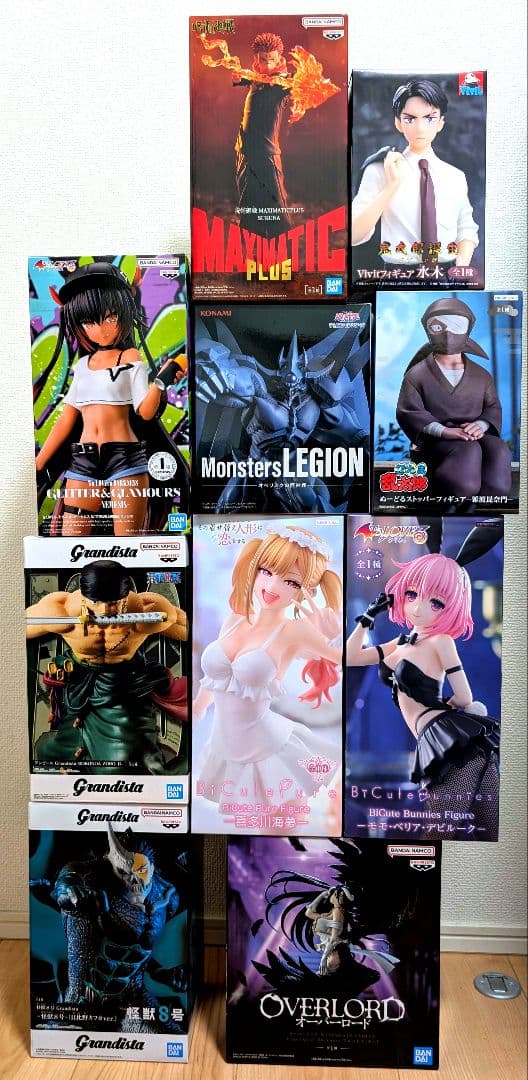 【GrandistaゾロⅡ/アルベド/宿儺他】プライズ10体セットまとめ売り