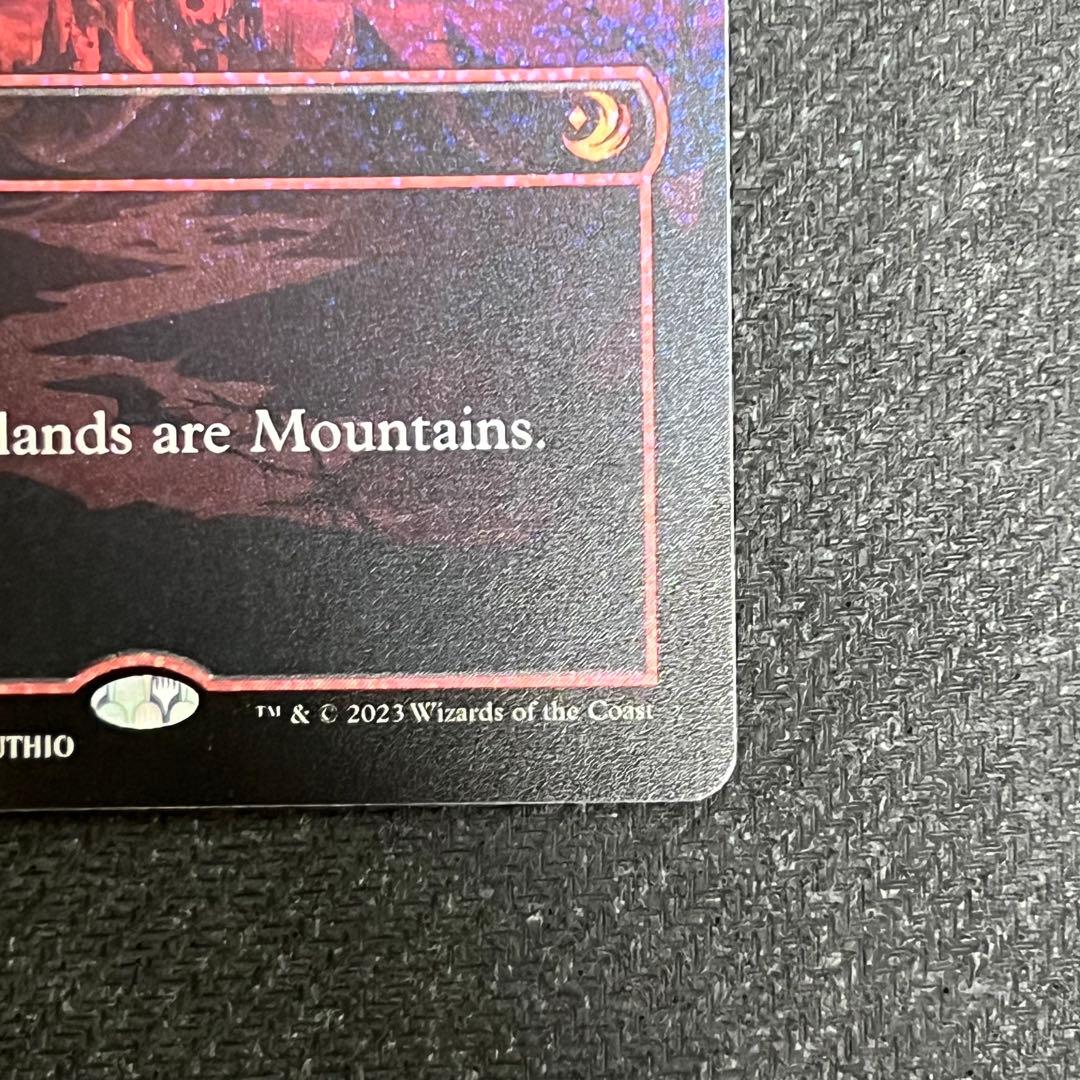 MTG 《血染めの月/Blood Moon》 英語版 コンフェッティfoil