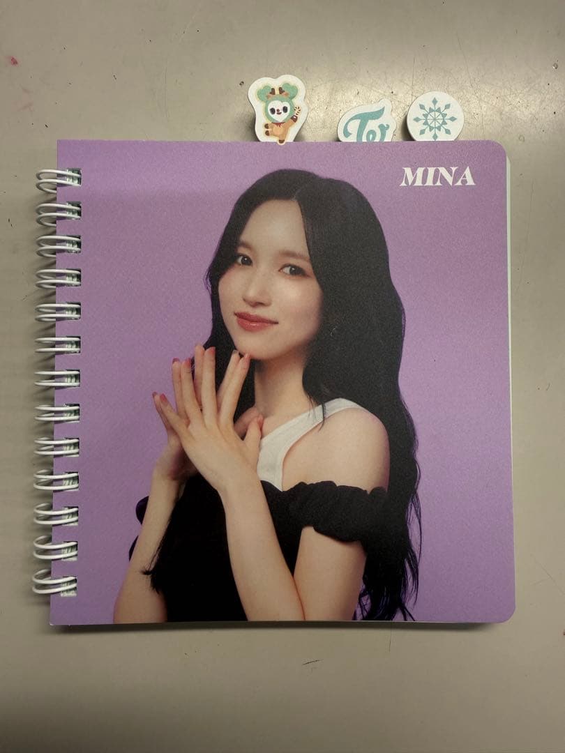 Mina A5ノート 紫