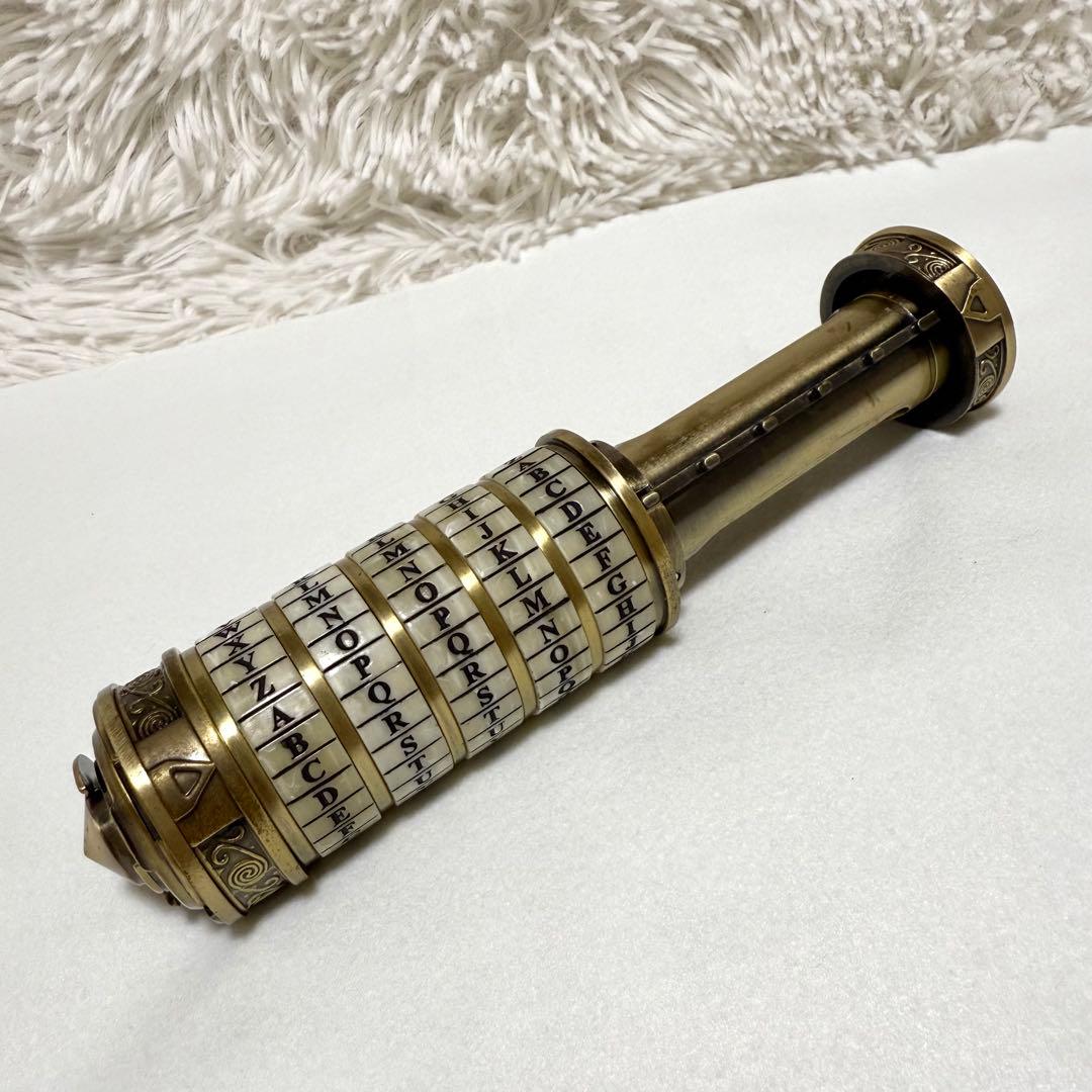 ダ・ヴィンチ・コード クリプテックス 1/1 プロップ レプリカ 木箱付