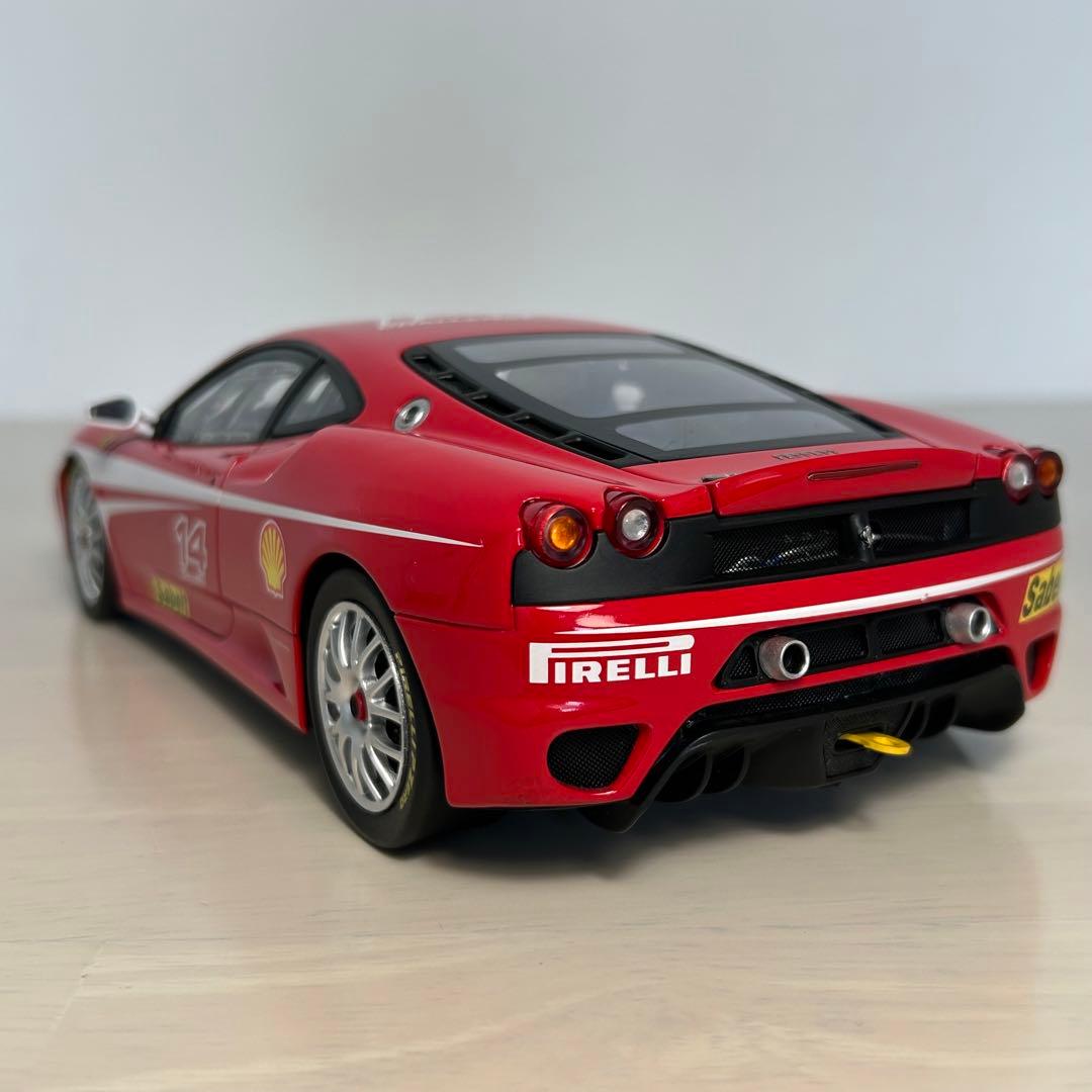 ミニカー HOT WHEELS Ferrarl F430 Challenge 1/18