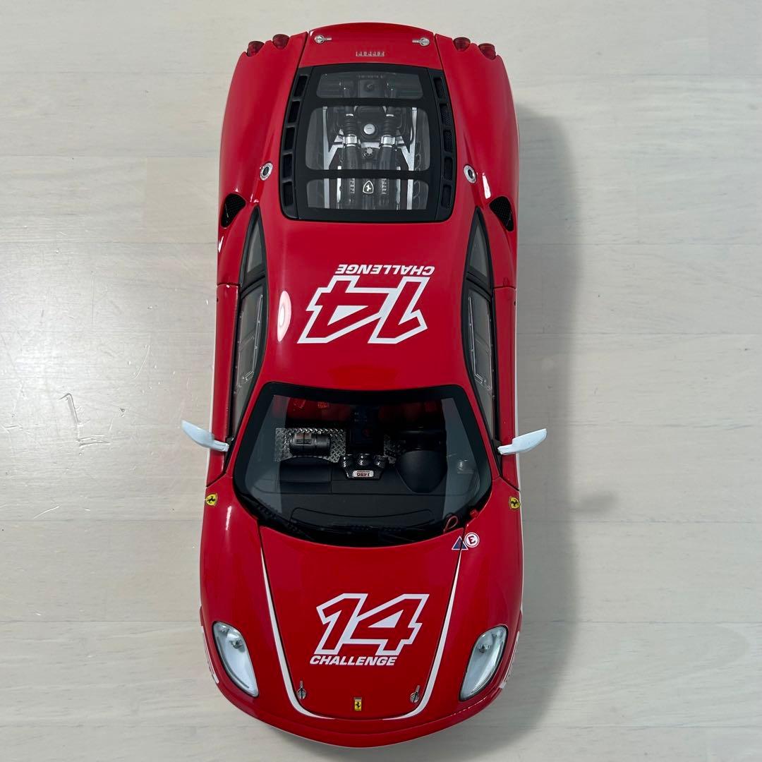 ミニカー HOT WHEELS Ferrarl F430 Challenge 1/18