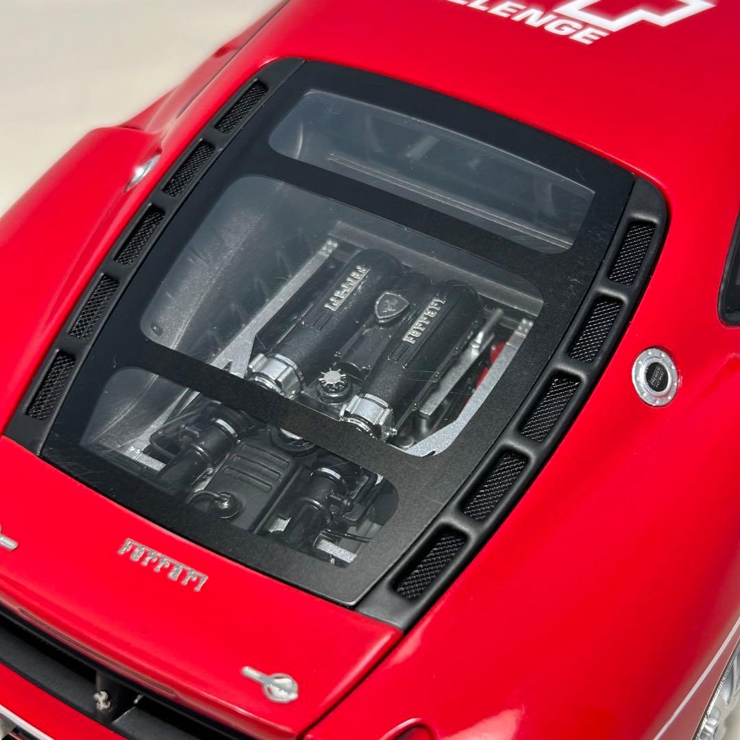 ミニカー HOT WHEELS Ferrarl F430 Challenge 1/18