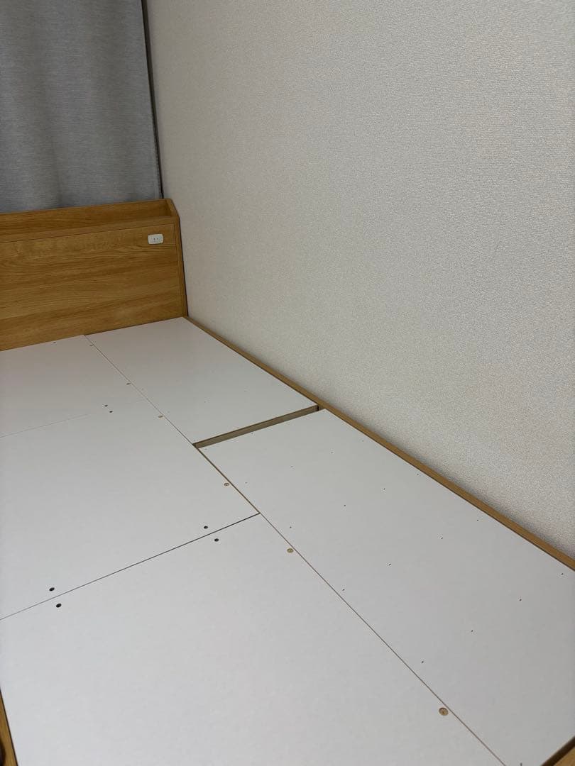 【1/24までのご連絡の方優先】ニトリ　ベッドフレーム シングル