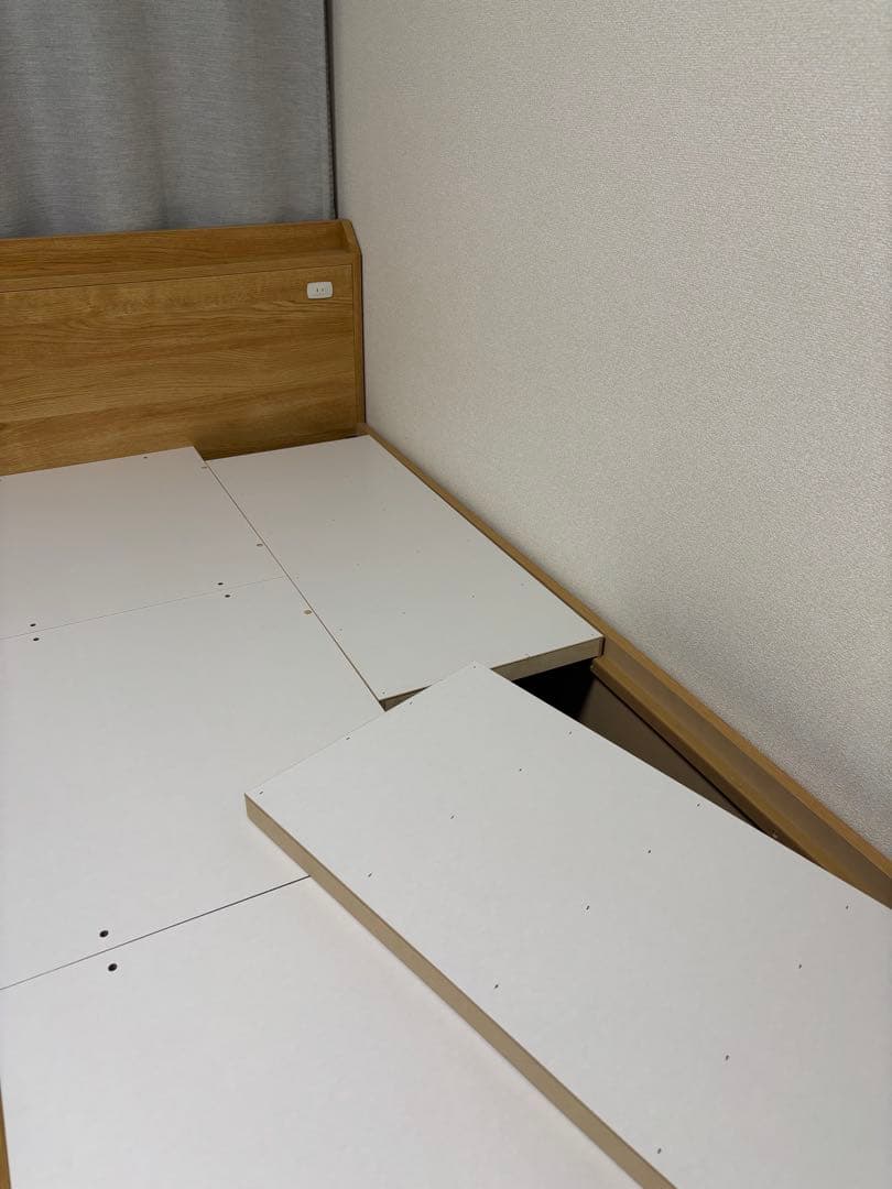 【1/24までのご連絡の方優先】ニトリ　ベッドフレーム シングル