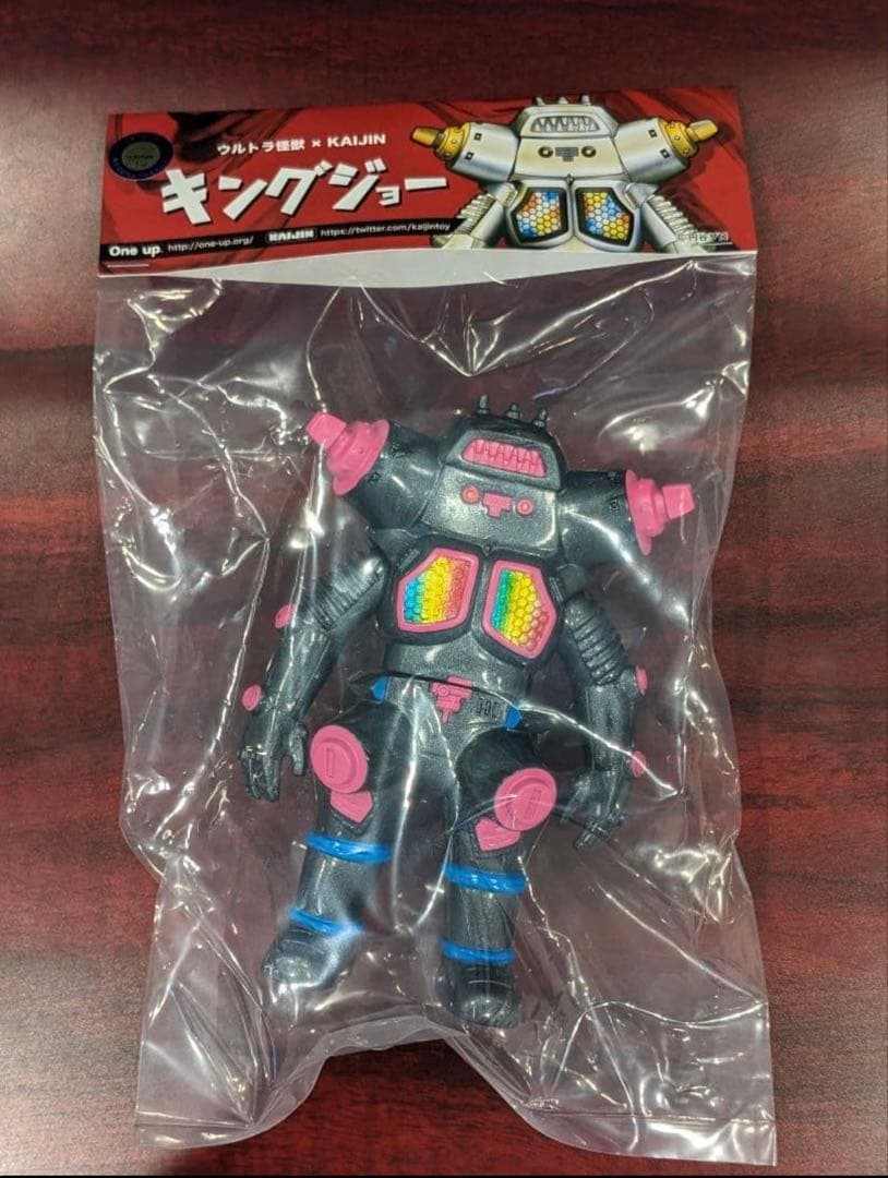 KAIJIN x One up.　キングジョー　ピンク　ツブコン　新品未開封
