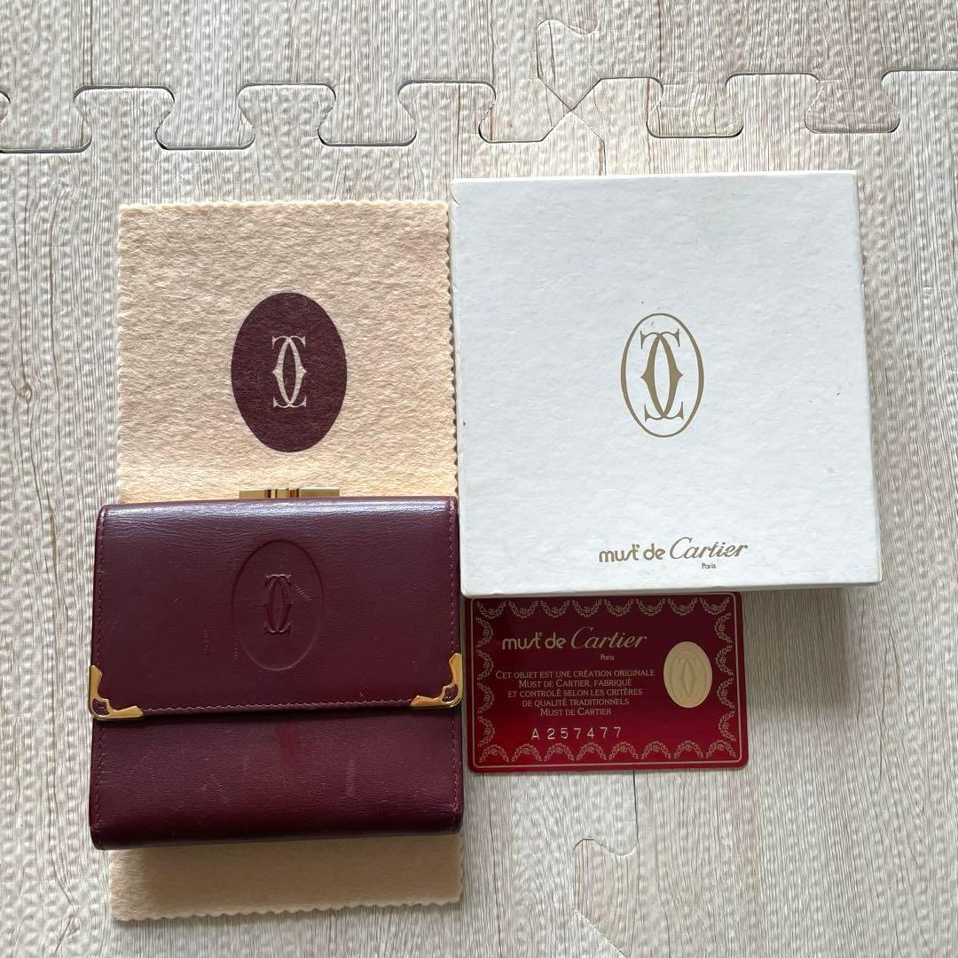 ★カルティエ★折り財布