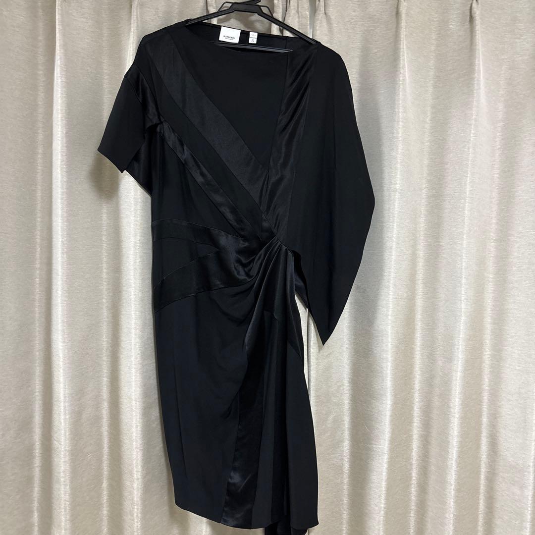 BURBERRY ブラック パーティードレス UK6