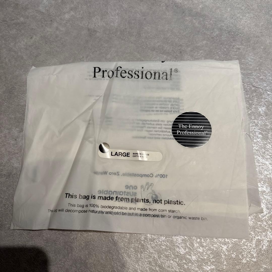 ennoy ボーダーTシャツ