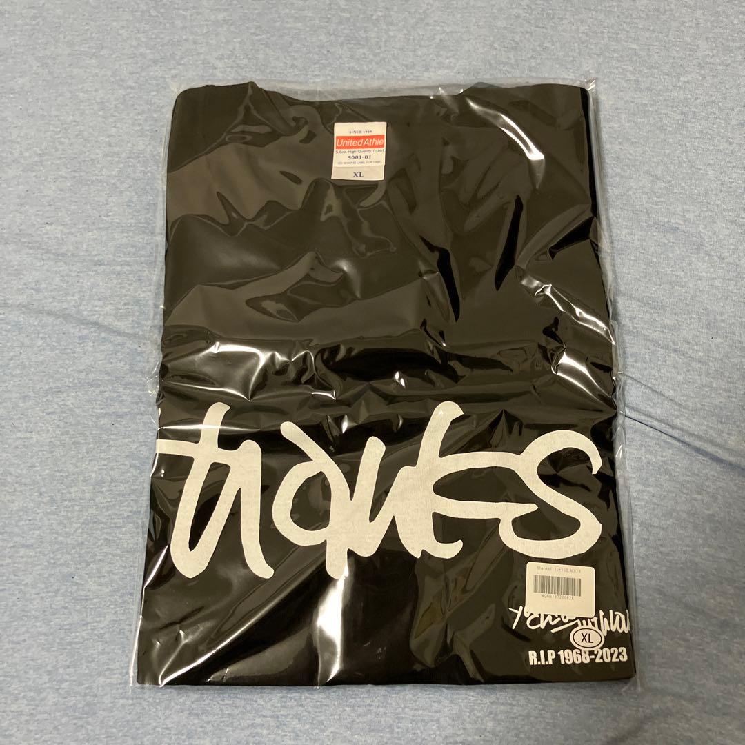 チバユウスケ Thanks Tシャツ XLサイズ 新品未使用品 黒