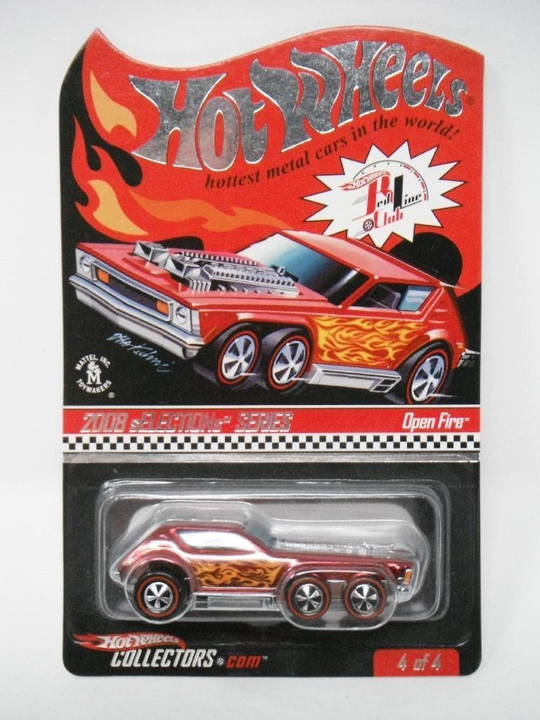 ホットウィール『1/64 2008  OPEN FIREオープンファイヤー激レア