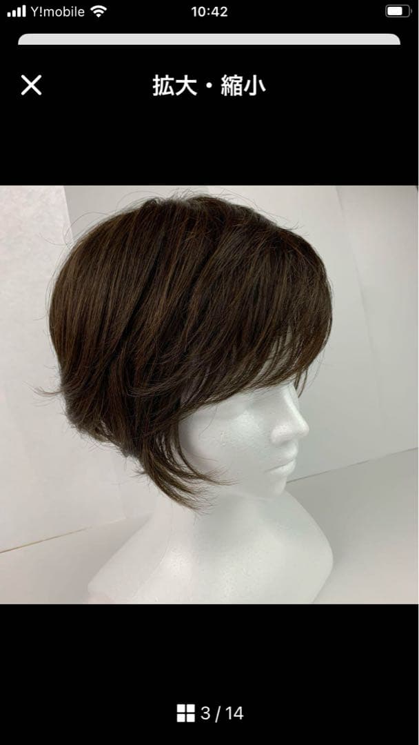 アートネイチャー　jo フルウィッグ　機械植え　レディース