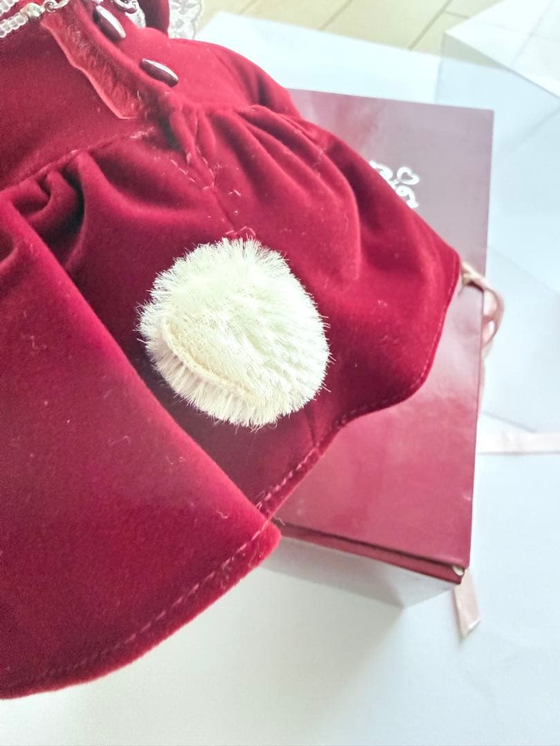 ハローキティ 2000年ミレニアムモヘアドール モヘア ネックレス 箱入り