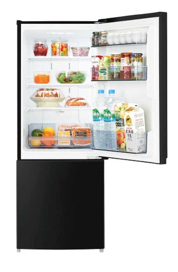 新品：値下げ 東芝153L 冷蔵庫冷凍庫GR-W15BS（KTブラック）送料込