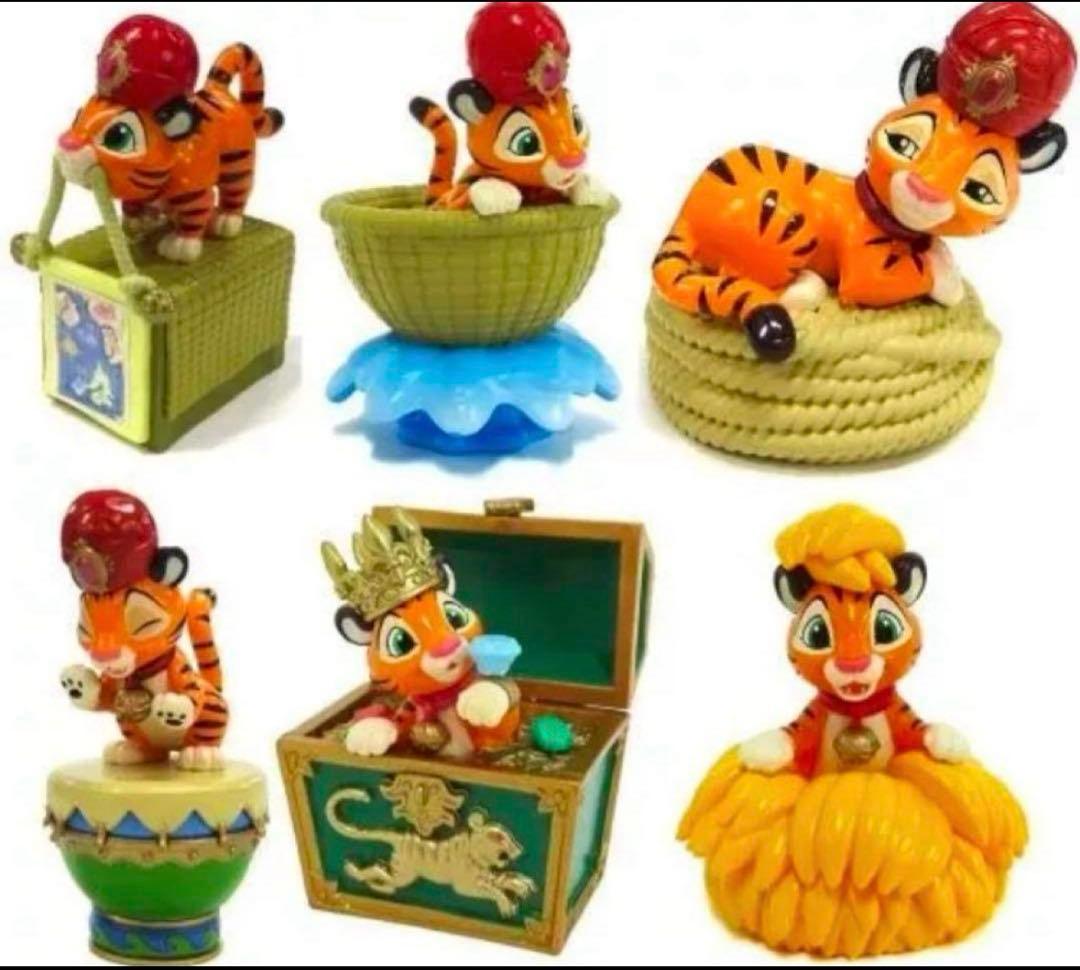 ディズニーシー　ミニチュア フィギュアコレクション　チャンドゥ　シンドバッド　虎